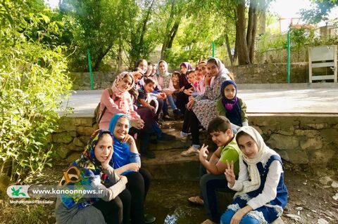 گزارش تصویری اردوی یک‌روزه‌ اعضای مرکز شماره ۷ کانون قم به روستای کرمجگان