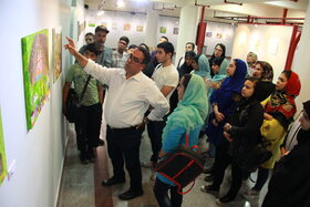 پنجمین انجمن نقاشی کانون استان تهران در گالری صبا