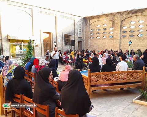 برگزاری دومین جلسه انجمن قصه گویی کانون پرورش فکری در شهر کرمانشاه با عنوان "قاف مثل قصه"