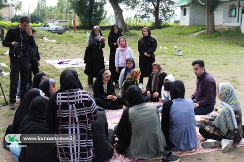 فعالیت‌های کتاب‌خانه سیار روستایی شیرگاه در قاب دوربین باشگاه خبر نگاران جوان
