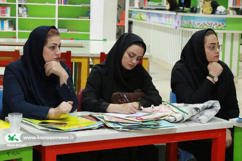 کارگاه تحلیل آثار  و نشست مربیان هنری در کانون مازندران برگزار شد