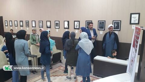 نمایشگاه آثار فصل تابستان اعضای کانون شهربابک