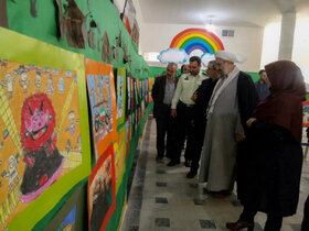 افتتاح نمایشگاه "شکوه ایثار"  در مرکز شهرستان بهار