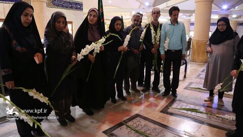 تجدید میثاق با شهدا و گرامیداشت هفته دفاع مقدس(کانون بوشهر)