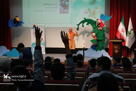 بیست و دومین جشنواره بین‌المللی قصه گویی ـ استانی ـ کانون تهران/ عکس: یونس بنامولایی