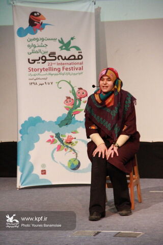 بیست و دومین جشنواره بین‌المللی قصه گویی ـ استانی ـ کانون تهران/ عکس: یونس بنامولایی