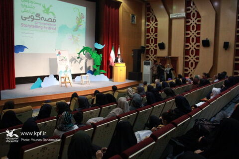 اختتامیه بیست و دومین جشنواره بین‌المللی قصه گویی ـ استانی ـ کانون تهران/ عکس: یونس بنامولایی