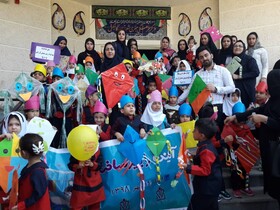 شور و نشاط کودکان و نوجوانان گالیکشی در هفته ملی کودک