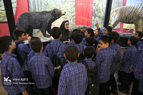 بازدید کودکان و نوجوانان کانون از موزه پارک پردیسان