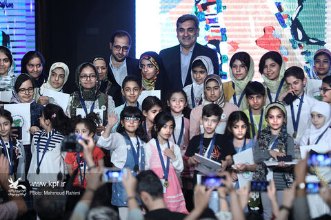 اختتامیه مسابقه نقاشی کودکان تهران