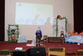 چراغ مرحله استانی بیست و دومین جشنواره قصه گویی در خراسان شمالی روشن شد