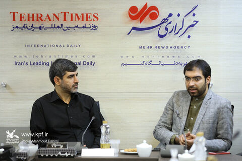 بازدید اعضای نخبه کانون از خبرگزاری مهر