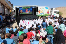 اجرای گروه امداد فرهنگی "پیک امید" در مارگون
