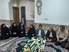 دیدار با خانواده شهید نوجوان" ابوالقاسم علی پور"  در یاسوج