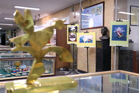 نمایش گنجینه‌ی موزه‌ی کودک کانون در دانشگاه تهران