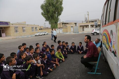 سفر کتابخانه‌های سیار کانون خوزستان در قالب امداد فرهنگی به روستای کلدوزخ ایذه