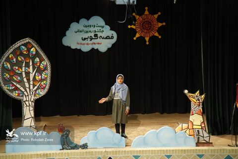 صبح نخستین روز برگزاری بیست و دومین جشنواره‌ی قصه‌گویی استان یزد- مهر 98