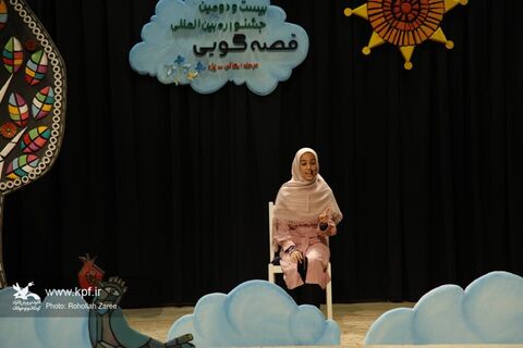 عصر نخستین روز برگزاری بیست و دومین جشنواره‌ی قصه‌گویی استان یزد- مهر 98