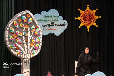 چهارمین روز برگزاری بیست و دومین جشنواره‌ی قصه‌گویی استان یزد- مهر 98