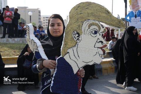 مراسم راهپیمایی گرامیداشت 13 آبان و روز دانش آموز (کانون بوشهر)