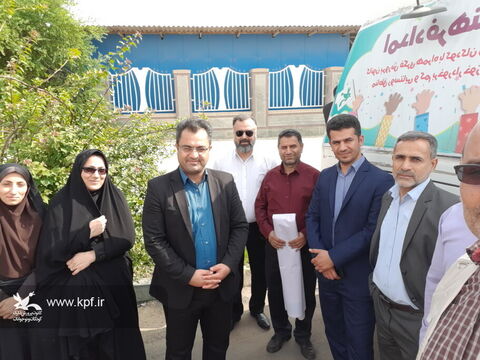 مشارکت کارکنان، مربیان و اعضا کانون پرورش فکری خوزستان در مراسم 13 آبان 1398