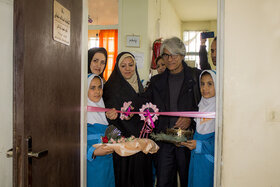 کتابخانه اسدالله شعبانی در مدرسه روستای سراوک شهر فامنین افتتاح شد