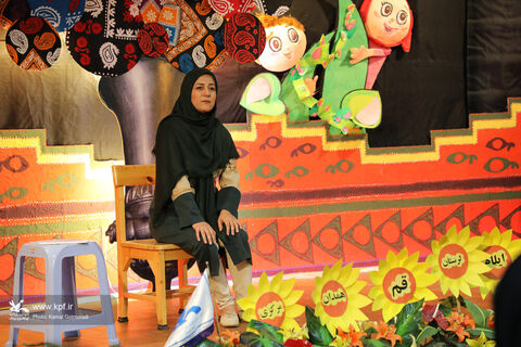 قصه گویان بیست ودومین جشنواره منطقه2کشور درخرم آباد