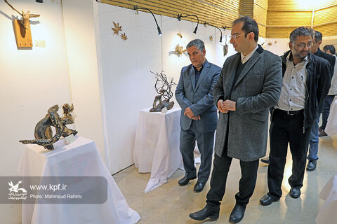 افتتاح نمایشگاه  « آب و آینه »