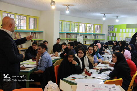 اولین جلسه انجمن خوشنویسی اعضا کانون تهران/ عکس: یونس بنامولایی