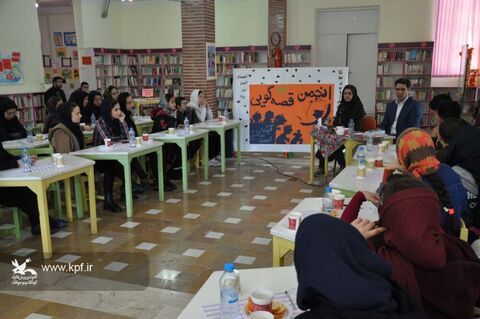 سومین جلسه انجمن قصه گویی در کانون البرز