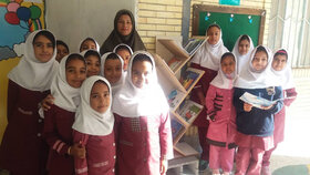 راه اندازی ایستگاه دانایی در آموزشگاه دخترانه مولوی