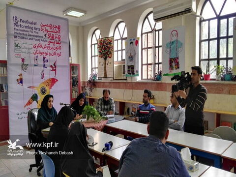 نشست خبری هجدهمین جشنواره هنرهای نمایشی کانون استان بوشهر