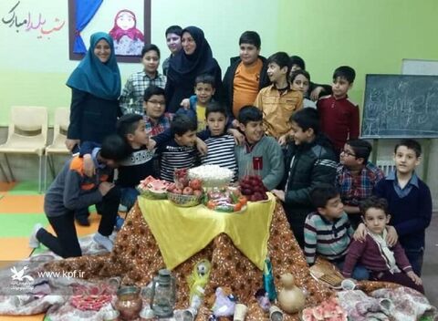 گردهمایی بزرگ کودکان و نوجوانان به بهانه بلندترین شب سال در ویژه برنامه های کانون پرورش فکری«مرکز شماره 1 کاشان اصفهان»
