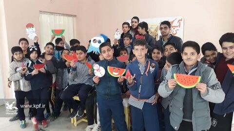 گردهمایی بزرگ کودکان و نوجوانان به بهانه بلندترین شب سال در ویژه برنامه های کانون پرورش فکری«مرکز نایین 1 اصفهان»