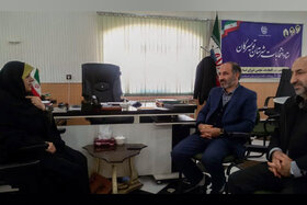 دیدار مدیرکل کانون پرورش فکری استان همدان با فرماندار تویسرکان