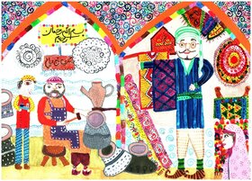 در خشش اعضاء کانون پرورش فکری کودکان و نوجوانان استان اصفهان در مسابقه‌ بین المللی نقاشی تاشکند