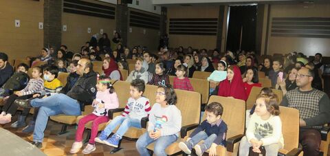 استقبال از اجرای نمایش«مبارک و یلدا» در مجتمع کانون استان قزوین