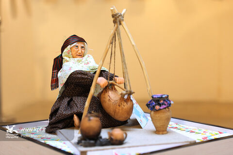 نمایشگاه آثار طراحان عروسک‌های ایرانی