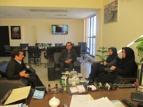 مدیرکل کانون پرورش فکری گلستان با معاون اقتصادی استانداری دیدار کرد