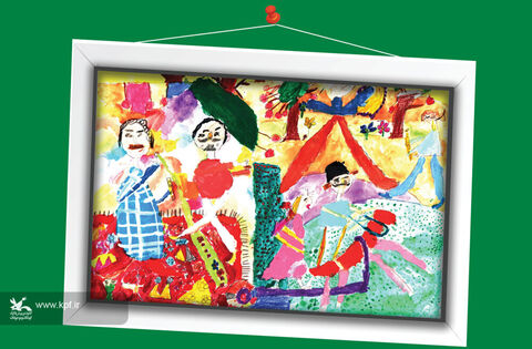 پارسا بهرامی-9 ساله- اصفهان برگزیده مسابقه نقاشی تاشکند ازبکستان