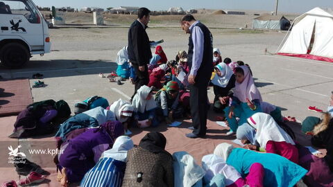 امداد فرهنگی کانون خوزستان در مناطق عشایری شهرستان شوش