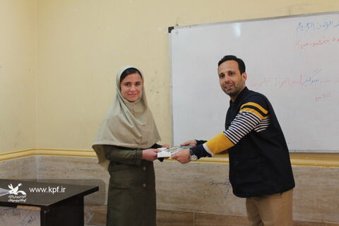 امداد فرهنگی کانون با مشارکت آموزش و پرورش عشایری خوزستان در منطقه سرگچ