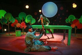 Performing “Expectations of a Blind Mouse” at Kanoon Theater Center