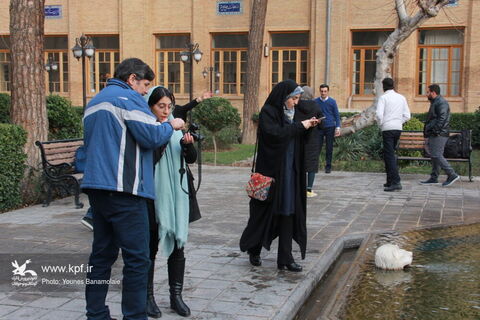 انجمن عکاسی کانون استان تهران در مدرسه دارالفنون/ عکس: یونس بنامولایی