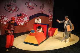 Performing “Children Seven Phases” at Kanoon Theater Center