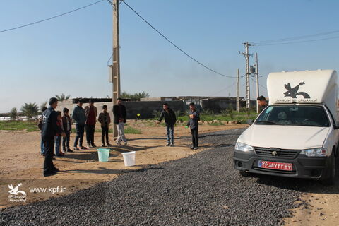 سفر کاروان«فجرانه پیک اُمید» کانون خوزستان به روستای مگطیع یبر