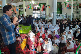 هفتمین پیک امید کانون پرورش فکری استان همدان در روستای گنبد برگزار شد
