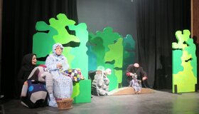 استقبال از اجرای نمایش «بنگ،بنگ» در کانون استان قزوین