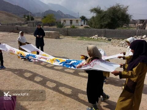 پیک امید کانون فارس در روستای اوه لارستان