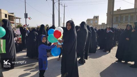 حضور اعضا و مربیان کانون فارس در راه‌پیمایی 22 بهمن